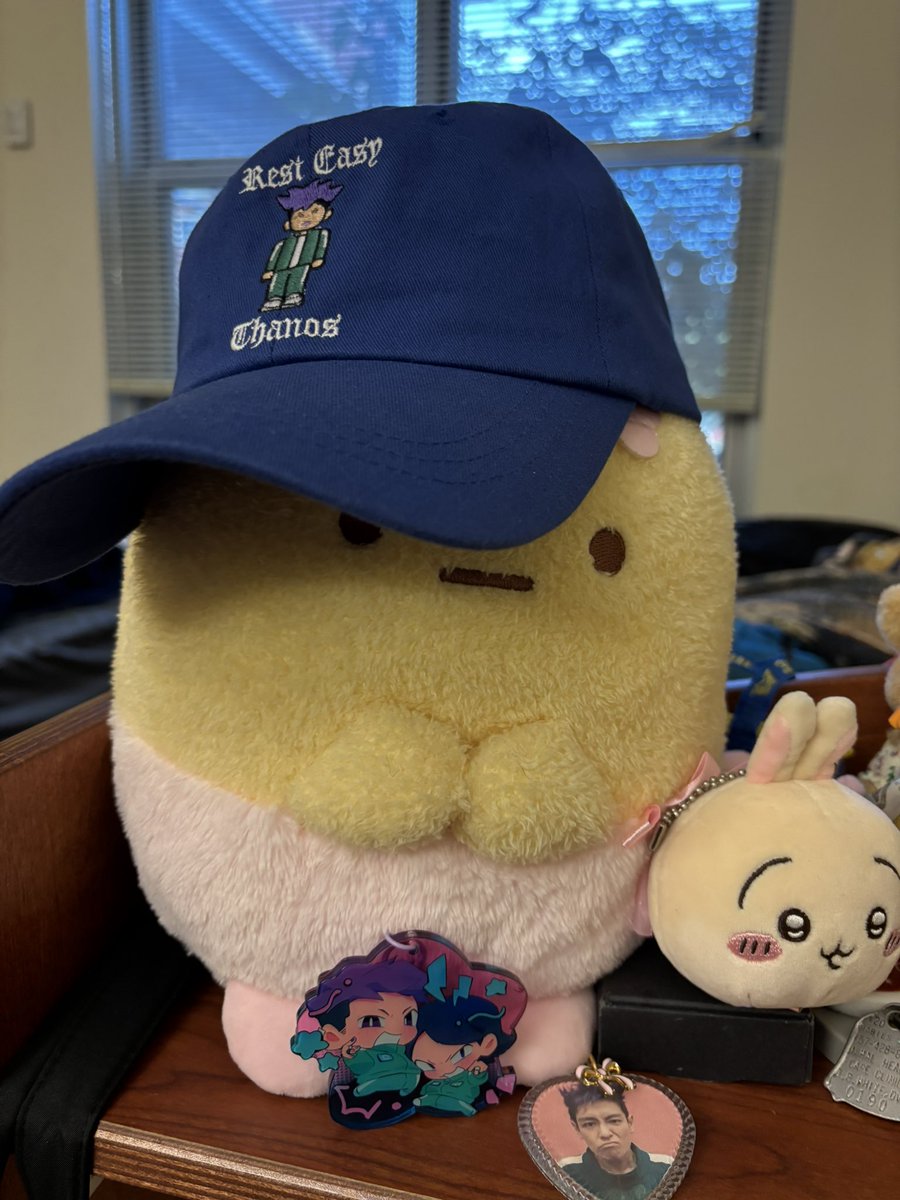 my hat carrier bless him