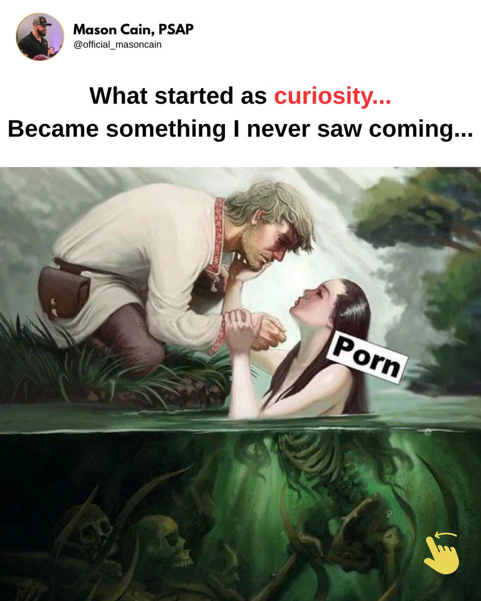 UnchainedLeader's tweet image. A 🧵 about P*RN Addiction…

1.