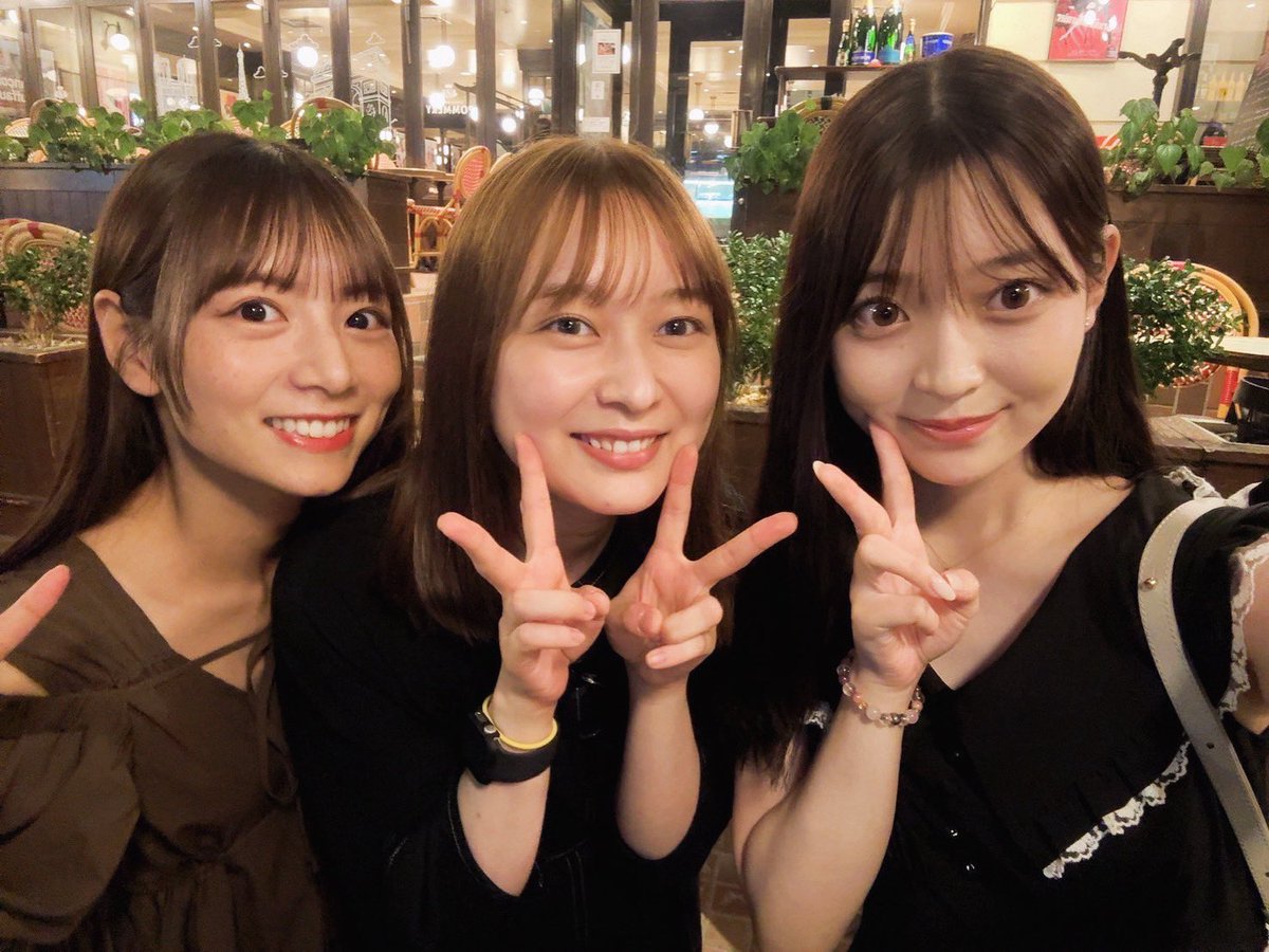 _ayane_suzuki's tweet image. 3人で会えて嬉しかったよ〜🥰