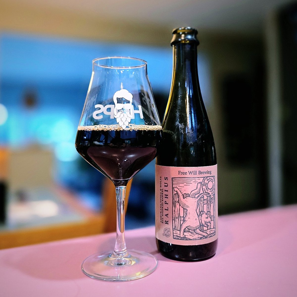 HopsOnCardano's tweet photo. Goodevening HOPS
Enjoying a local brewery tonight...
@FreeWillBrewing
Ralphius is a series of stouts aged in different barrels
This particular offering is aged in Amurana and Rye whiskey barrels
##SomethingsBrewing #LetsBrewTogether #CNFTCommunity #CNFTProject #NFT #CNFTs #craftbeer #brewing #brewery #imperialstout #barrelaged