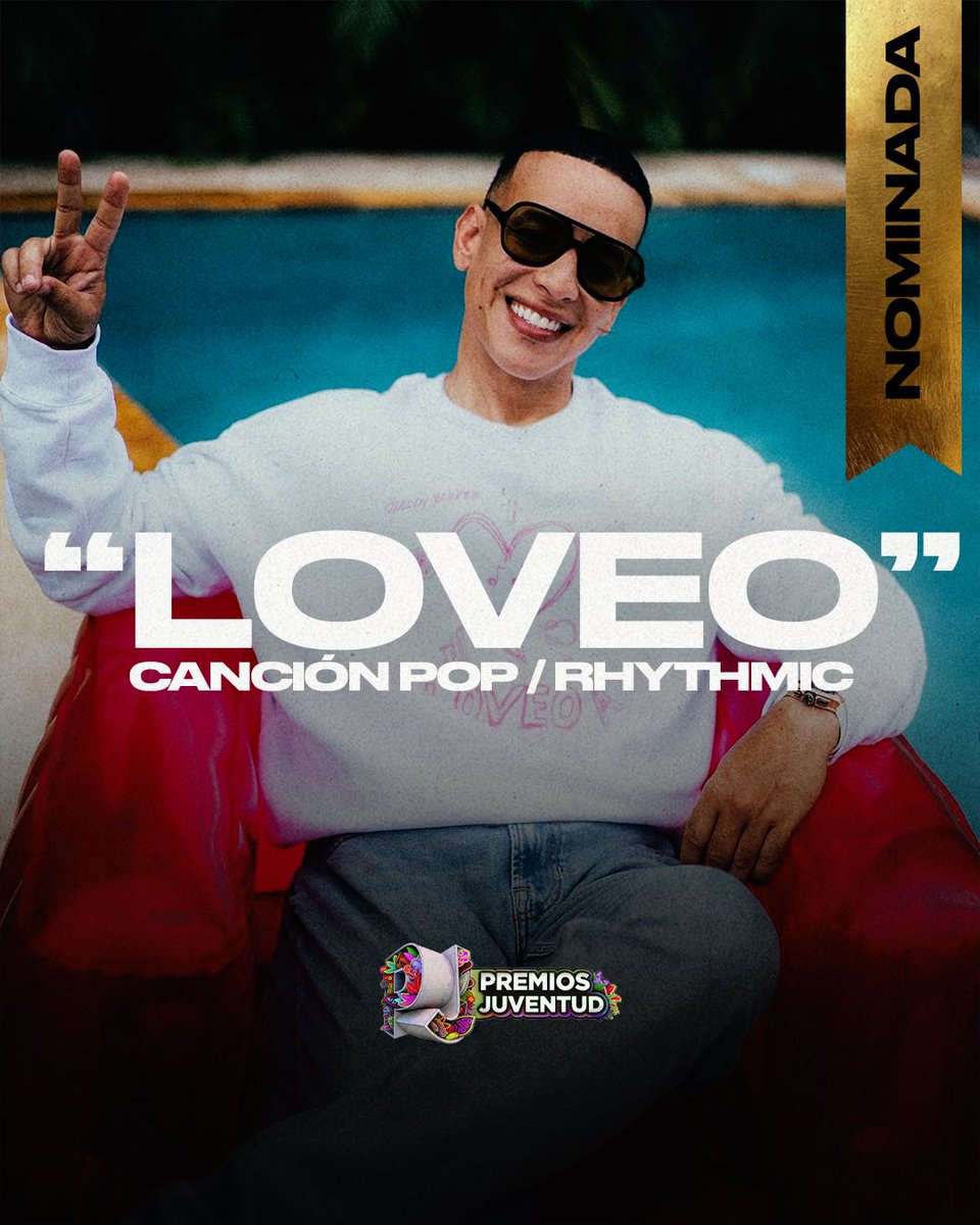 LOVEO sigue dejando huella, esta vez ha sido nominada en <a href="/premiosjuventud/">Premios Juventud</a> dentro de la categoría “Mejor Canción Pop / Rhythmic” 

LOVEO SIGUE LLEVANDO EL MENSAJE DEL AMOR AL MUNDO ENTERO 💗

#PremiosJuventud #Loveo