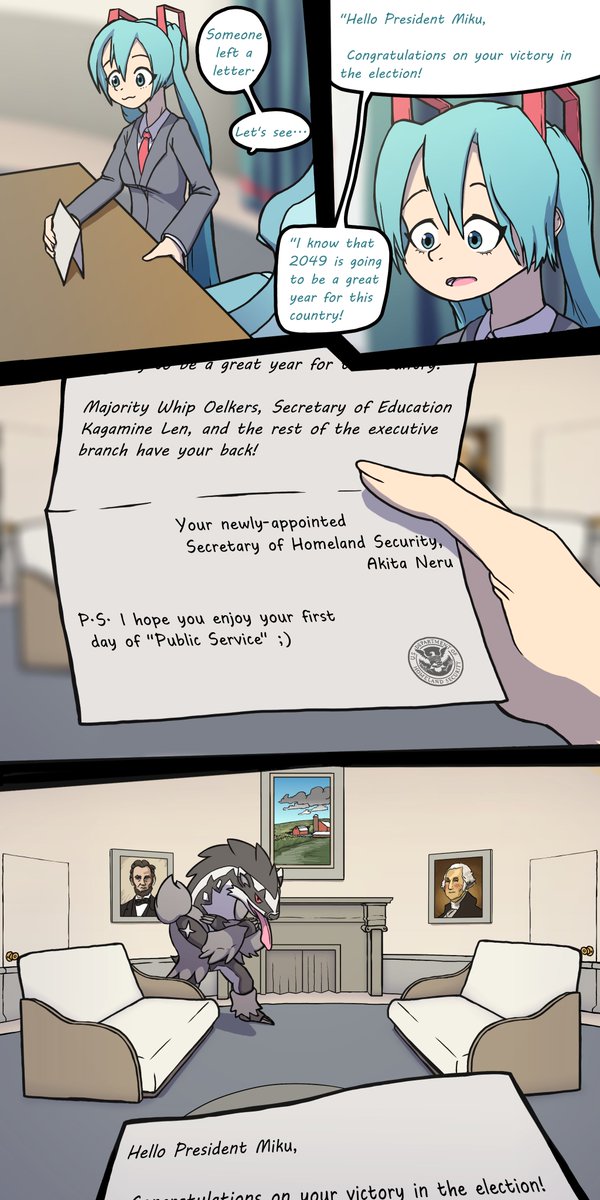 swetzverelend's tweet photo. Hatsune Miku - The Shortest Presidency (#voreart #vore - be Vorewarned)

1/7 https://t.co/3DQ6HMGoUi