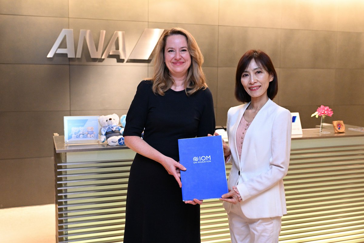 Strengthening our long-standing partnership with <a href="/FlyANA_official/">All Nippon Airways</a> to combat human trafficking.

From the powerful video awareness campaign now at Narita Airport to staff training, ANA shows true leadership to #EndHumanTrafficking.