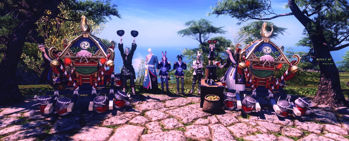 KuramaMelphis's tweet photo. 遅くなってしまいましたが、お世話になってる【#CWLS_Rf】で、琥珀さん主催の 夏っぽいﾐﾗﾌﾟﾘ+お祭りﾐﾗﾌﾟﾘで記念撮影に参加させて頂きました📷✨
無人島🏝️でのお祭りロードはとても素敵でした✨️ https://t.co/itNJ9pl1q4
