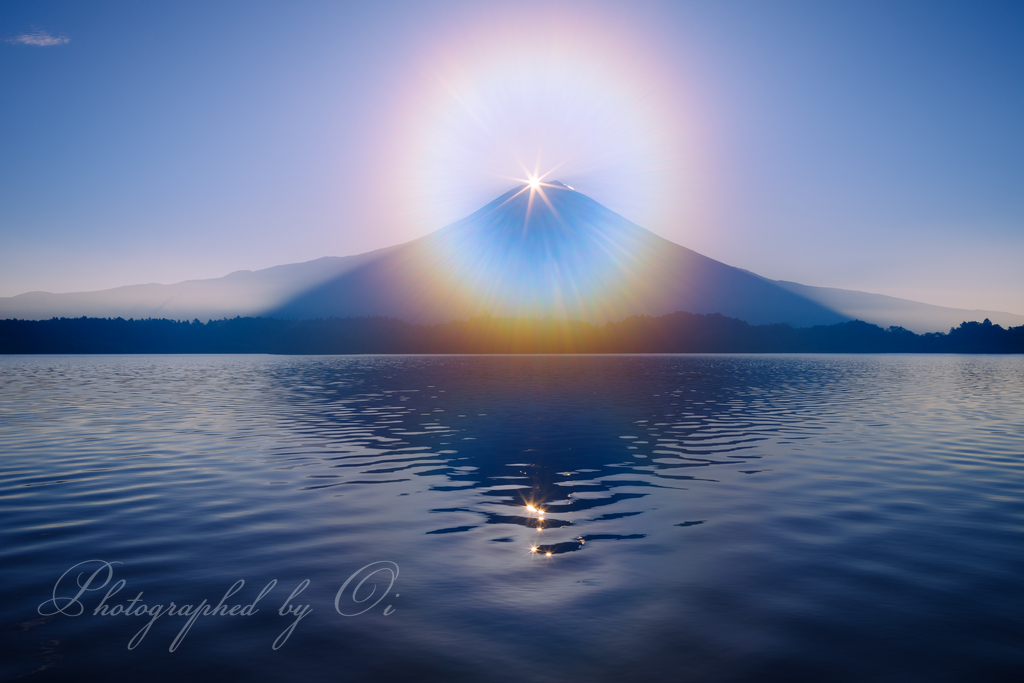 8月のダイヤモンド富士 #富士山