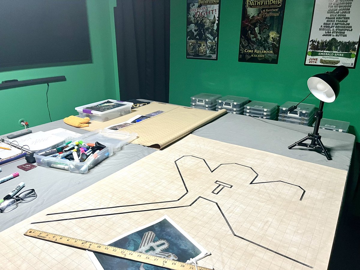 Marathon is 6 days away.

In the studio with a small map. If you think you know it, go ahead and guess.

#pathfinder2e