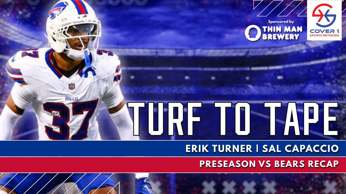 Cover 1 (@cover1) on Twitter photo Missed <a href="/ErikJTurner/">Erik Turner Cover 1</a> and <a href="/SalSports/">Sal Capaccio 🏈</a> on Turf to Tape? Watch or listen with the links below to here their breakdown of Buffalo's 38-0 preseason loss to the Chicago Bears
Watch on YouTube 📺
buff.ly/u2Jo0RG
Listen wherever you get your podcasts 👂
Apple Podcasts: Missed <a href="/ErikJTurner/">Erik Turner Cover 1</a> and <a href="/SalSports/">Sal Capaccio 🏈</a> on Turf to Tape? Watch or listen with the links below to here their breakdown of Buffalo's 38-0 preseason loss to the Chicago Bears
Watch on YouTube 📺
buff.ly/u2Jo0RG
Listen wherever you get your podcasts 👂
Apple Podcasts: