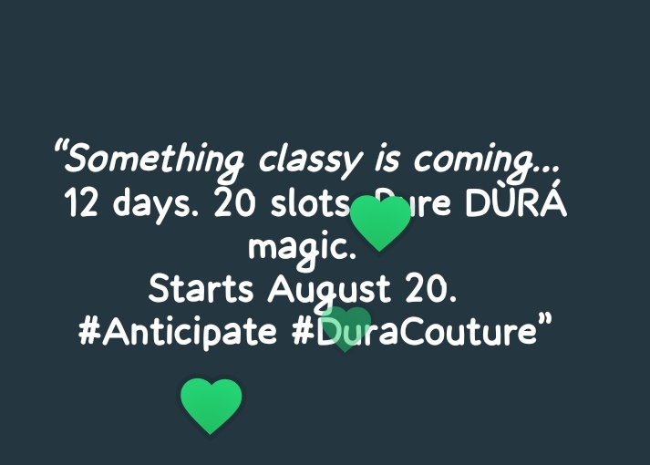 Dcouture06's tweet photo. 25% Discount on all Purchases 😳😲 

If you snooze , you lose instantly 

9am, We Unveil 💯 https://t.co/9xDhiEEJNz