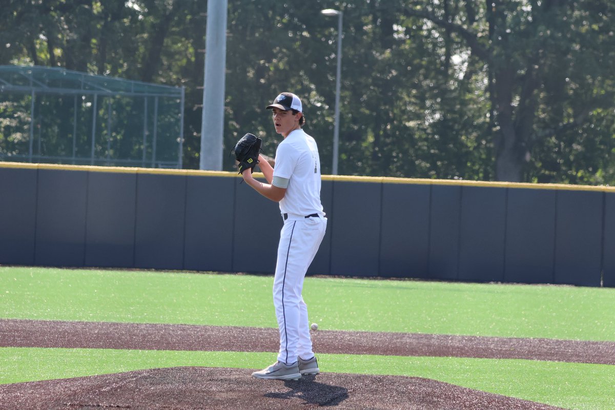 GusWitt's tweet photo. Had a great experience at the Yale Eli Camp this weekend, struck out 3 over two innings no runs no walks. Got up to 84, solid end to the summer. Thanks to coaches who attended. @CoachMazz https://t.co/0eRtmHT7ua