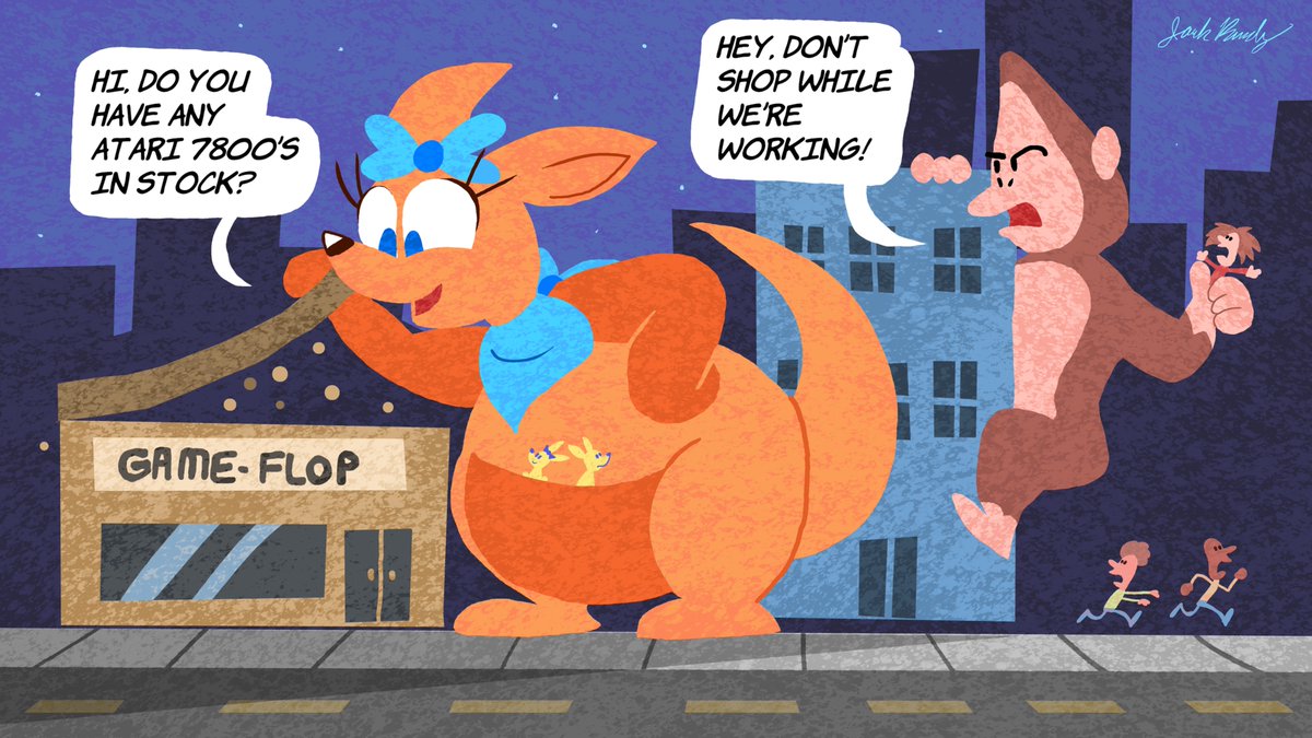 There's some big retro game deals going on. Just don't go on a Rampage to get to them, they'll drive you hopping mad!