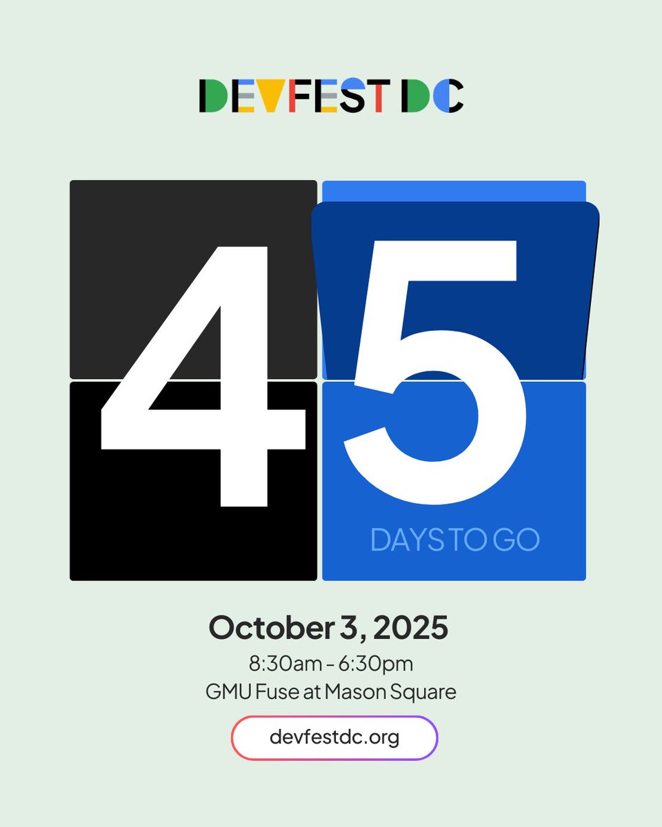 DevFestDC - Developer Conference in DC tweet media