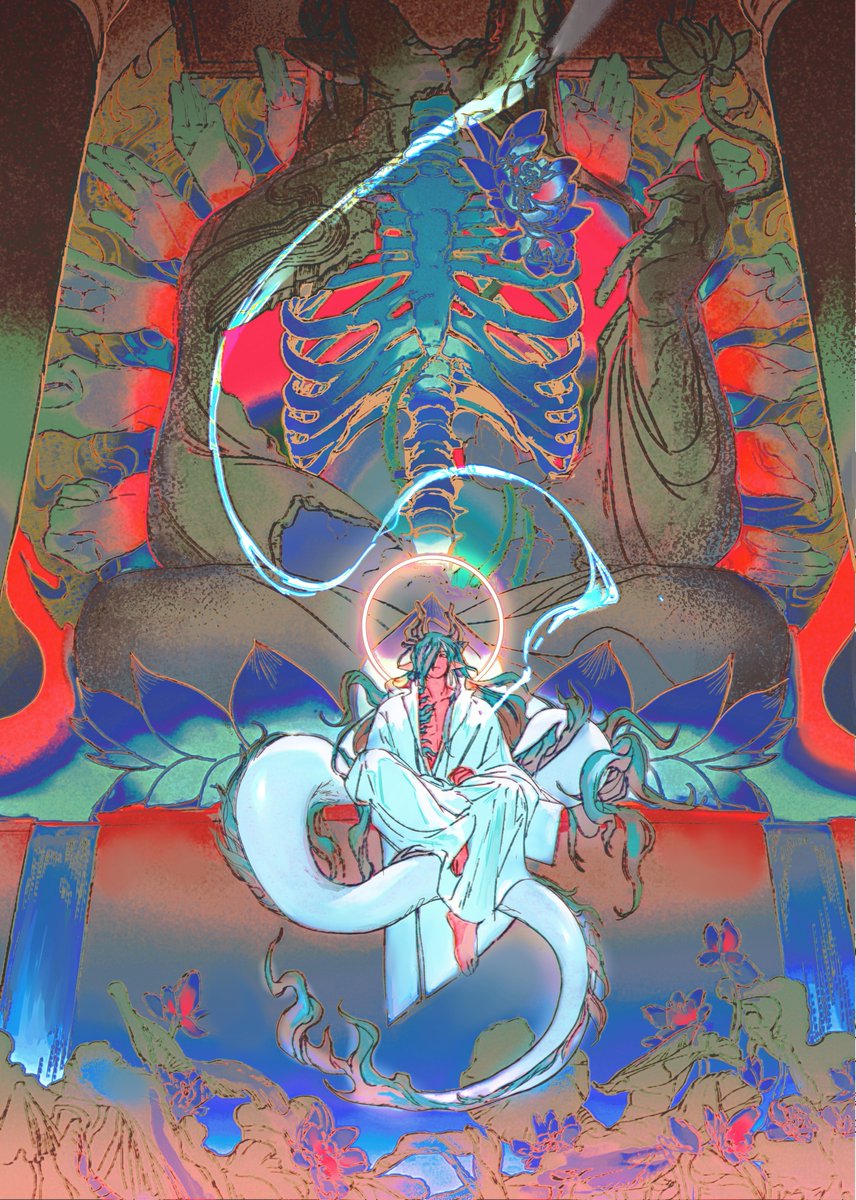 界园开之前画的
#明日方舟 #望朔