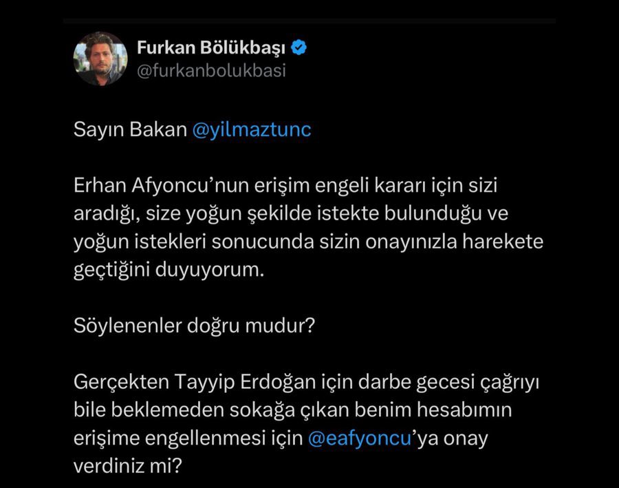 Hahahaha hesabı açılsın diye konuyu 15 temmuz'a bağlamış haysiyetsiz oe