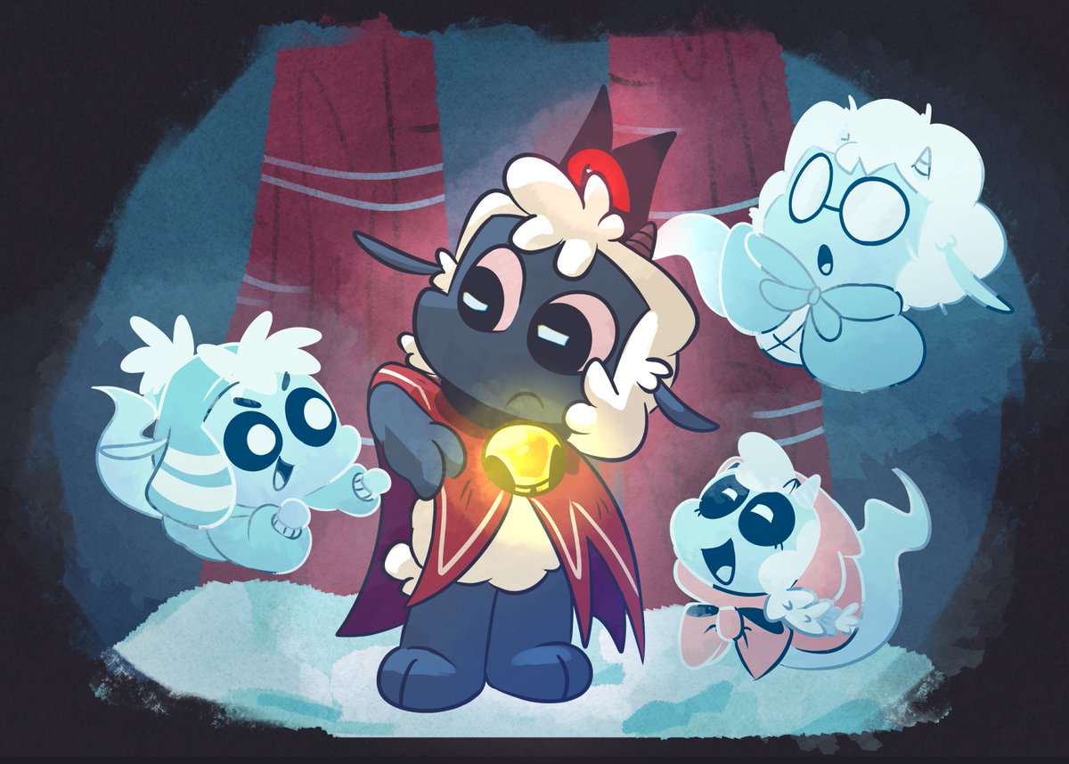 Taytheamazing's tweet image. Alone no more
#CultoftheLamb #cultofthelambfanart