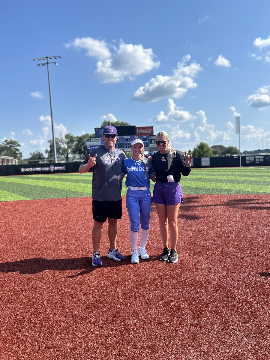I had a great time at the <a href="/NSUDemonsSB/">NSU Demons Softball</a> Prospect Camp!

Thank you <a href="/CoachJenFuller/">Jenny Fuller</a>, <a href="/CoachBradF/">Brad Fuller</a>, <a href="/ChrisBartels20/">Chris Bartels</a> , and <a href="/paxyhayes/">Paxtyn Hayes</a> for hosting this camp. I got to work on my skills in all different areas. So grateful I was given this opportunity! Thank y’all for having me out!