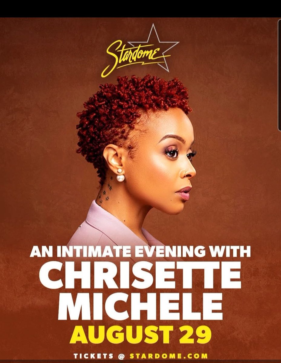 ChaundraDavis's tweet image. It's going down August 29th you don't want to miss! Get your tickets now at stardome.com #hotinbirmingham #stardome #artist #comedy #comedyclub #chrisettemichele