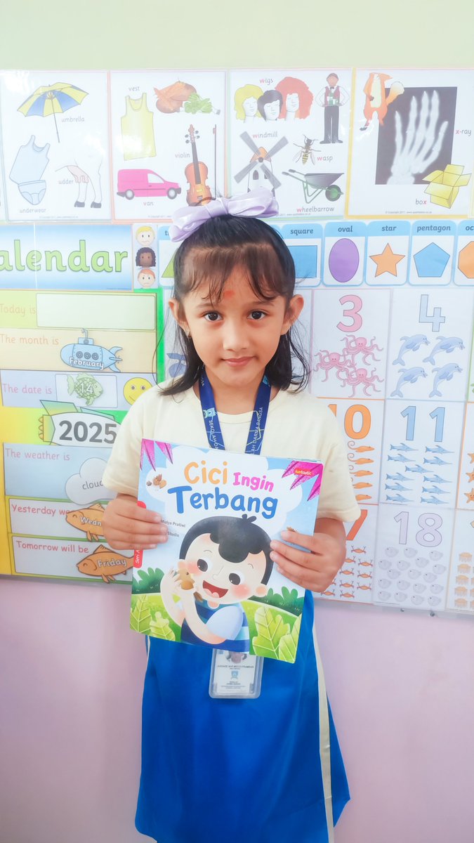 queenzienurmc's tweet photo. 20250216 Seru Banget! Hari ini dapat tugas membaca cerita di depan kelas ππ Melatih percaya diri sambil berbagi kisah untuk teman-teman di Sekolah Darma Bangsa π #StoryTime #ReadingTask #SekolahDarmaBangsa #SDBBandarLampung #TKBClownfish #LittleReaders #FunLearning #HappyKids https://t.co/bzaS4r7WUp
