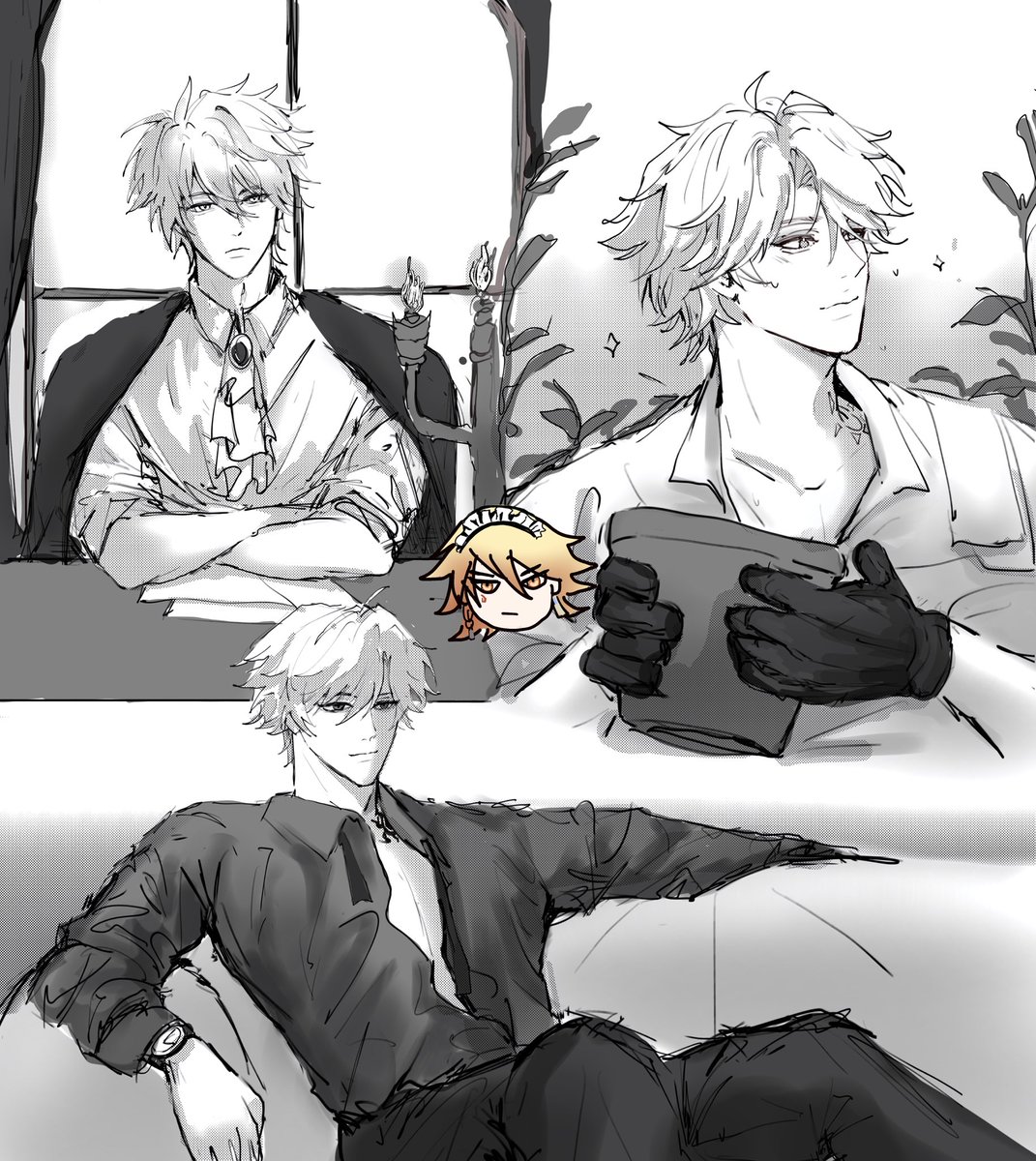 Phaidei 
Nanook’s castle AU 🌓🌙☀️
#phaidei #ไผ่มาย