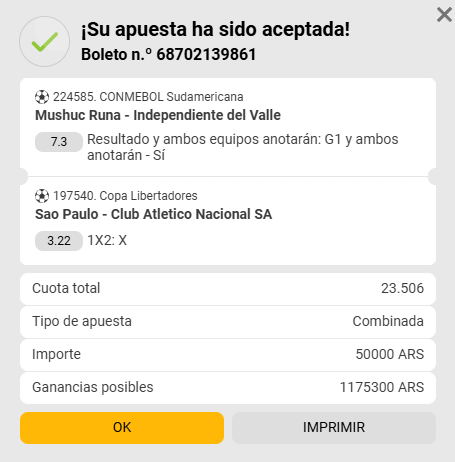 Apuestas Latam ☀️ tweet media