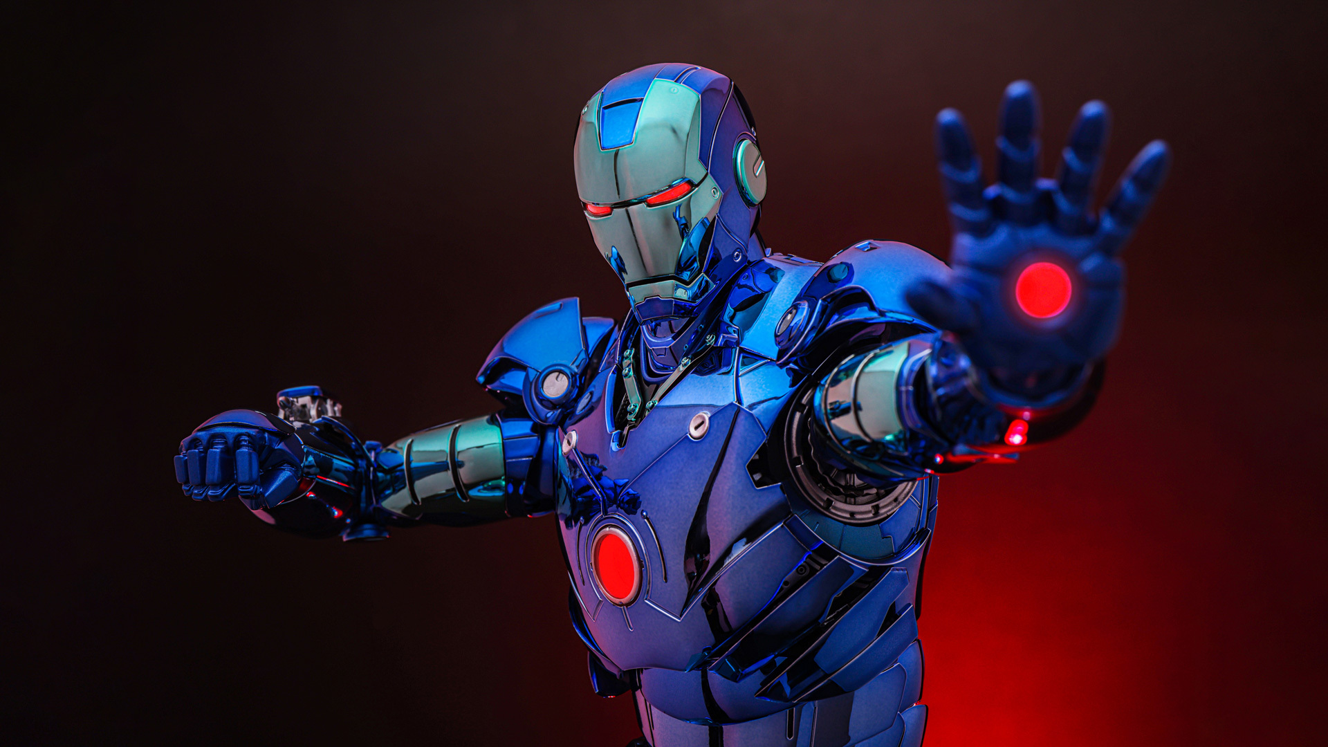 ホットトイズ MMS814D71 アイアンマン・マーク3ブルー・ステルス版2.0