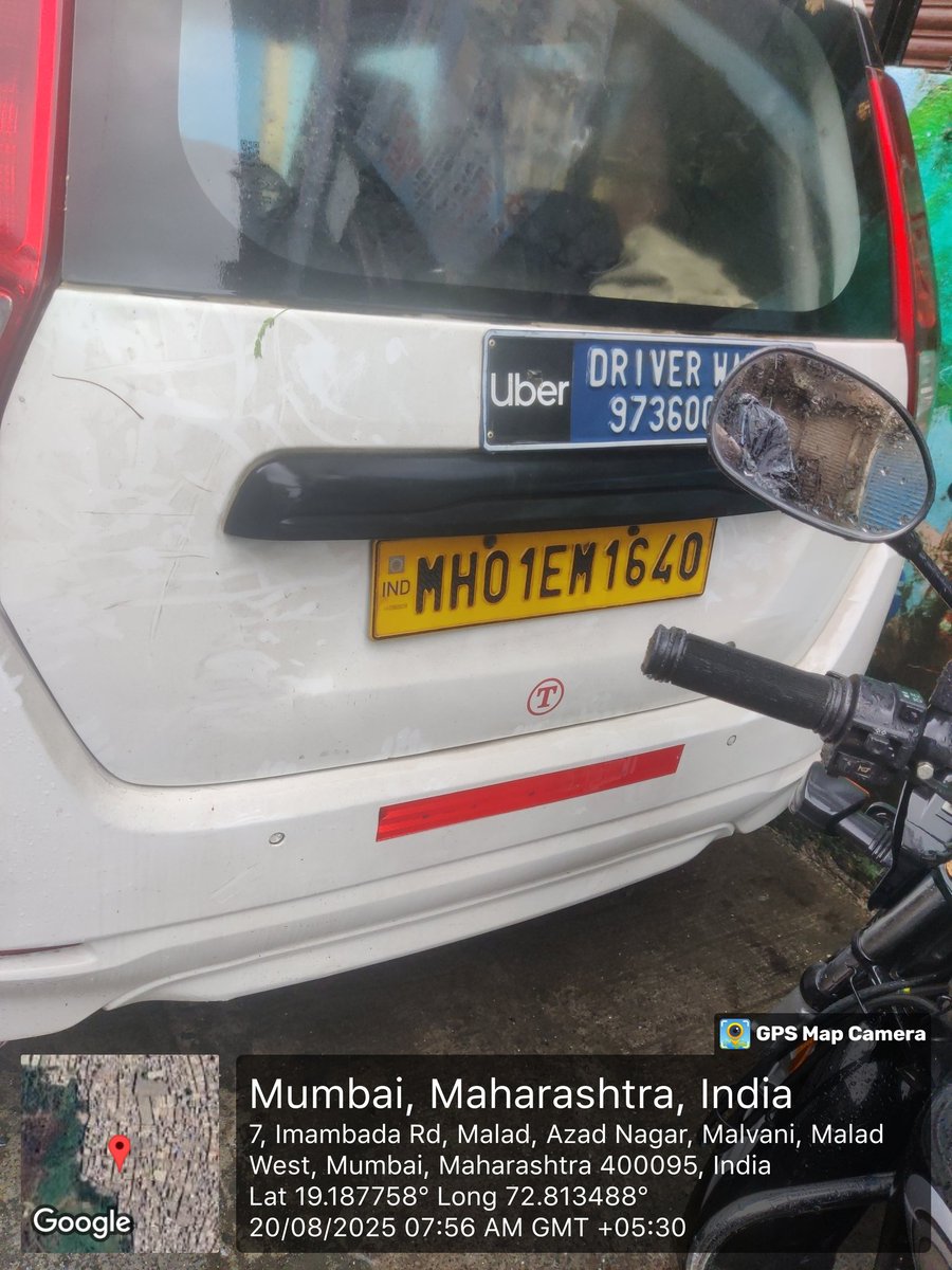 After repeated complaints too no solution happening we are unable to open our clinic. This car is parked from last 3 days. Malwani, st.mathews high school, Azminagar, gate no.7, malad (w) <a href="/MTPHereToHelp/">Mumbai Traffic Police</a>
