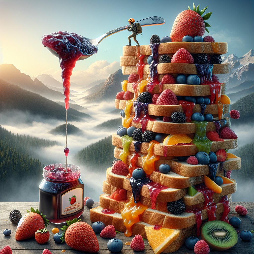 volkai_official's tweet photo. "When imagination spreads as smoothly as jam 🍓✨ Climb higher, dream bigger, and taste creativity in every layer!"
#AIArt #DigitalArt #ArtOfTheDay #InstaArt #SurrealArt #FantasyArt #CreativeVibes #TrendingNow #ai #volkai #prompt #jams #breadjam #aitools #viral #explore https://t.co/QdAGWOPoMW
