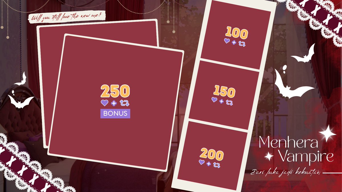 ✦ 𝐍𝐞𝐰 𝐂𝐨𝐬𝐭𝐮𝐦𝐞 𝐌𝐢𝐢𝐜𝐡𝐚𝐧 𝟑.𝟎: 𝐌𝐞𝐧𝐡𝐞𝐫𝐚 𝐕𝐚𝐦𝐩𝐢𝐫𝐞 ✦ dimulai..

Aku akan selalu ada untukmu. Jadi.... bisakah kamu berjanji akan selalu bersamaku? Selamanya....

𝐍𝐞𝐰 𝐂𝐨𝐬𝐭𝐮𝐦𝐞 𝐅𝐮𝐥𝐥 𝐑𝐞𝐯𝐞𝐚𝐥 𝐨𝐧 𝐘T I 𝟐𝟑.𝟎𝟖.𝟐𝟓

#NewMii #Vtuberid