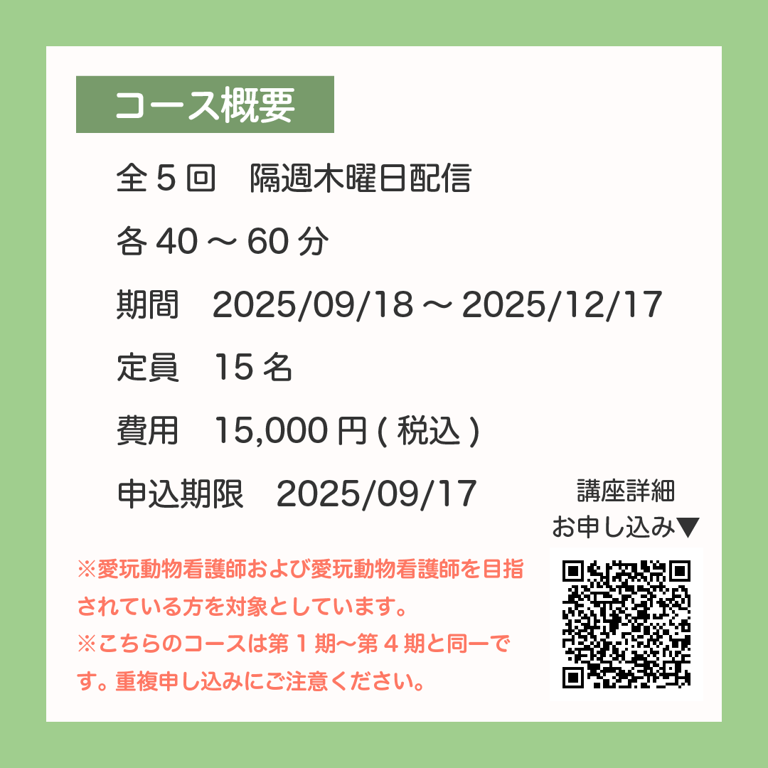 EDUWARD_Press's tweet photo. 🔔患者の安全とQOLを守るチームの一員として、麻酔の基礎知識を学ぶ！
「動物看護 麻酔・疼痛管理コース」
▼ 詳しくみる
https://t.co/bX9KQQXJRaㅤㅤ
💁‍♀️9月18日（木）より配信開始！
ㅤㅤ
■講師：田村　純　先生
北海道大学　大学院獣医学研究院　附属動物病院准教授
ㅤ
#麻酔管理 #疼痛管理 #麻酔薬 #局所麻酔 #全身麻酔 #周術期モニタリング #チーム医療 #到達度チェック #犬 #猫 #獣医師 #EDUWARDPress #エデュワードプレス