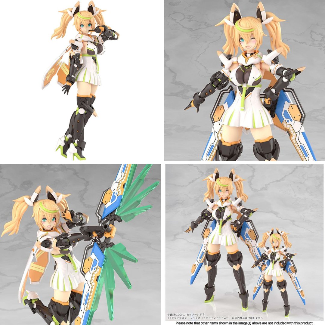 ＼予約開始！✨／
『PSO2es』の人気ヒロイン・ジェネが、グランデスケールで立体化🎉
全高約25cmの圧倒的な存在感。
表情パーツや武器ギミックも充実で、好みのポーズが思いのまま！
飾っても組んでも楽しめる、満足度の高い一体です🔥

shop.hlj.co.jp/45F9ZSb

#コトブキヤ