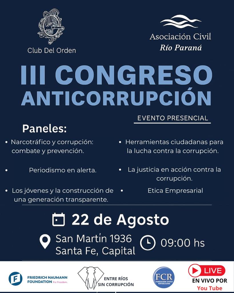 No te pierdas este evento de la <a href="/rioparanastafe/">Asociación Civil Río Paraná</a> y la @FNFargentina.