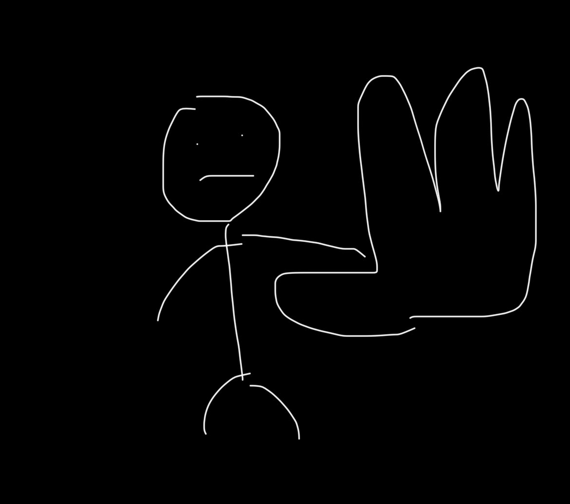 When artists first learn about foreshortening lol