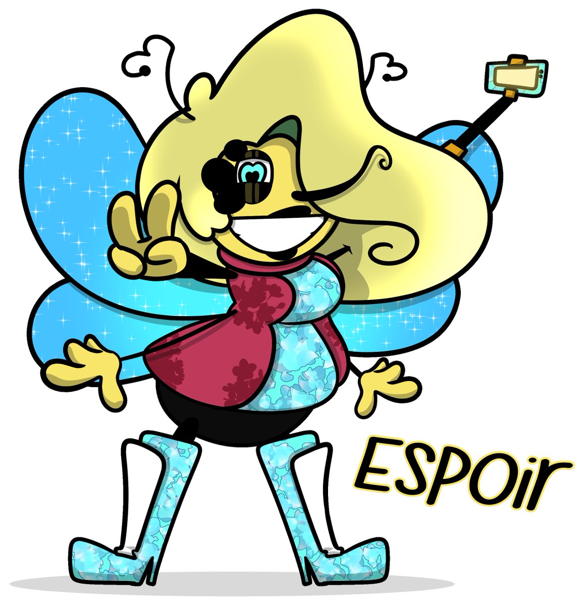 I made an e-girl butter. Kinda dont like how she turned out so ill taking a second run at her eventually.