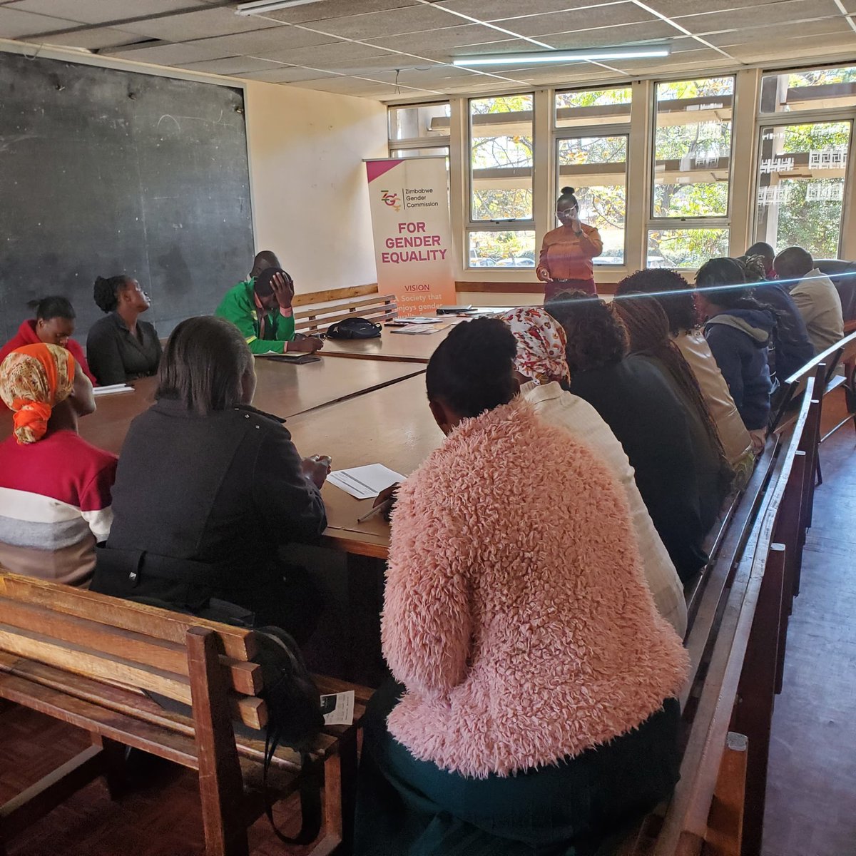 GenderZimbabwe's tweet image. #ZGC Masvingo Province recently conducted a gender sensitization & sexual harassment training of Ministry of Lands staff. Empowering employees to create a workplace free from harassment & promoting equality #GenderEquality #Genderzw #Womenzw #ZGCat10