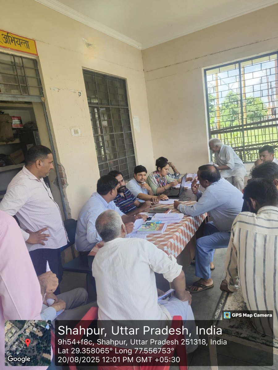 Pvvnl Muzaffarnagar (@pvvnlmuzafarngr) on Twitter photo आज दिनांक 20.08.2025 विद्युत वितरण खण्ड बुढ़ाना, मुजफ्फरनगर के अंतर्गत #विद्युत_सेवा_महा_अभियान के तहत #मेगा_कैंप का आयोजन किया गया विद्युत समस्याओं के निस्तारण हेतू उपभोक्ता प्रतिभाग कर लगाए गए कैम्प का लाभ उठाएं।
<a href="/UppclChairman/">CMD UPPCL</a>
<a href="/UPPCLLKO/">UPPCL</a>
<a href="/MdPvvnl/">MD Pvvnl</a>
<a href="/ChiefSecyUP/">S.P. Goyal, Chief Secretary, GoUP</a>
<a href="/PVVNLHQ/">Pashchimanchal Vidyut Vitran Nigam Ltd</a> आज दिनांक 20.08.2025 विद्युत वितरण खण्ड बुढ़ाना, मुजफ्फरनगर के अंतर्गत #विद्युत_सेवा_महा_अभियान के तहत #मेगा_कैंप का आयोजन किया गया विद्युत समस्याओं के निस्तारण हेतू उपभोक्ता प्रतिभाग कर लगाए गए कैम्प का लाभ उठाएं।
<a href="/UppclChairman/">CMD UPPCL</a>
<a href="/UPPCLLKO/">UPPCL</a>
<a href="/MdPvvnl/">MD Pvvnl</a>
<a href="/ChiefSecyUP/">S.P. Goyal, Chief Secretary, GoUP</a>
<a href="/PVVNLHQ/">Pashchimanchal Vidyut Vitran Nigam Ltd</a>