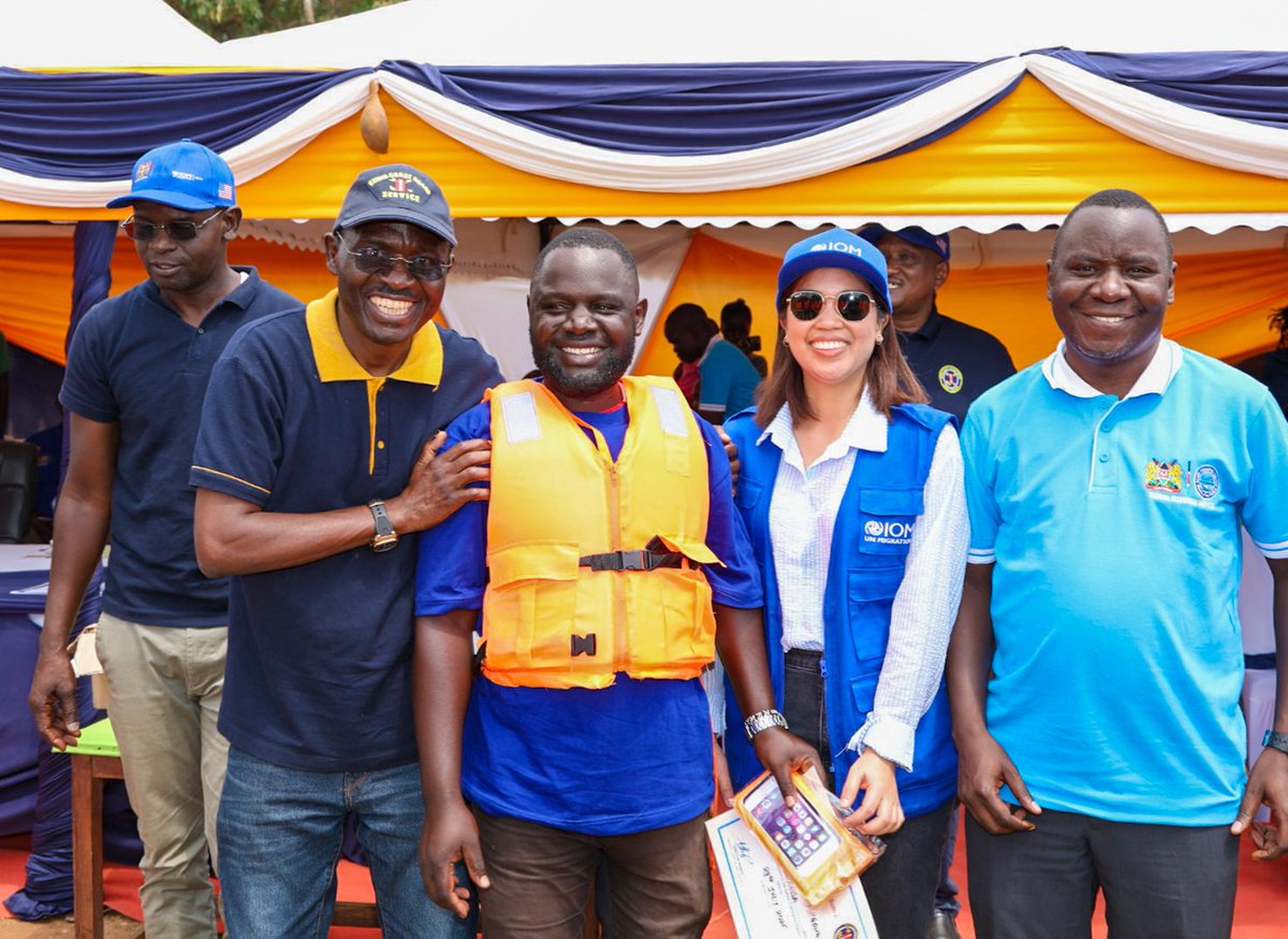 IOM Kenya (@iomkenya) on Twitter photo A two-week effort by IOM and <a href="/OfficialKCGS/">Kenya Coast Guard Service</a>, backed by <a href="/StateINL/">US Dept of State INL</a>, successfully concluded with 4 community engagement forums along #LakeVictoria. Together, weβre building trust promoting community-led surveillance against transnational threats. A two-week effort by IOM and <a href="/OfficialKCGS/">Kenya Coast Guard Service</a>, backed by <a href="/StateINL/">US Dept of State INL</a>, successfully concluded with 4 community engagement forums along #LakeVictoria. Together, weβre building trust promoting community-led surveillance against transnational threats.