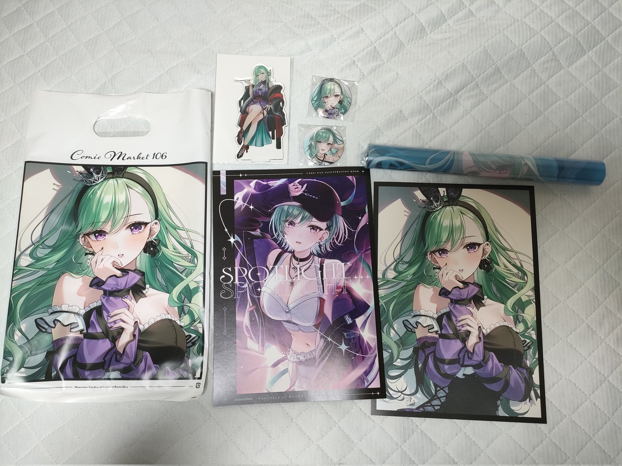 C106 彩蝶の箱庭 新刊セット MAIRO 八雲べに ぶいすぽ