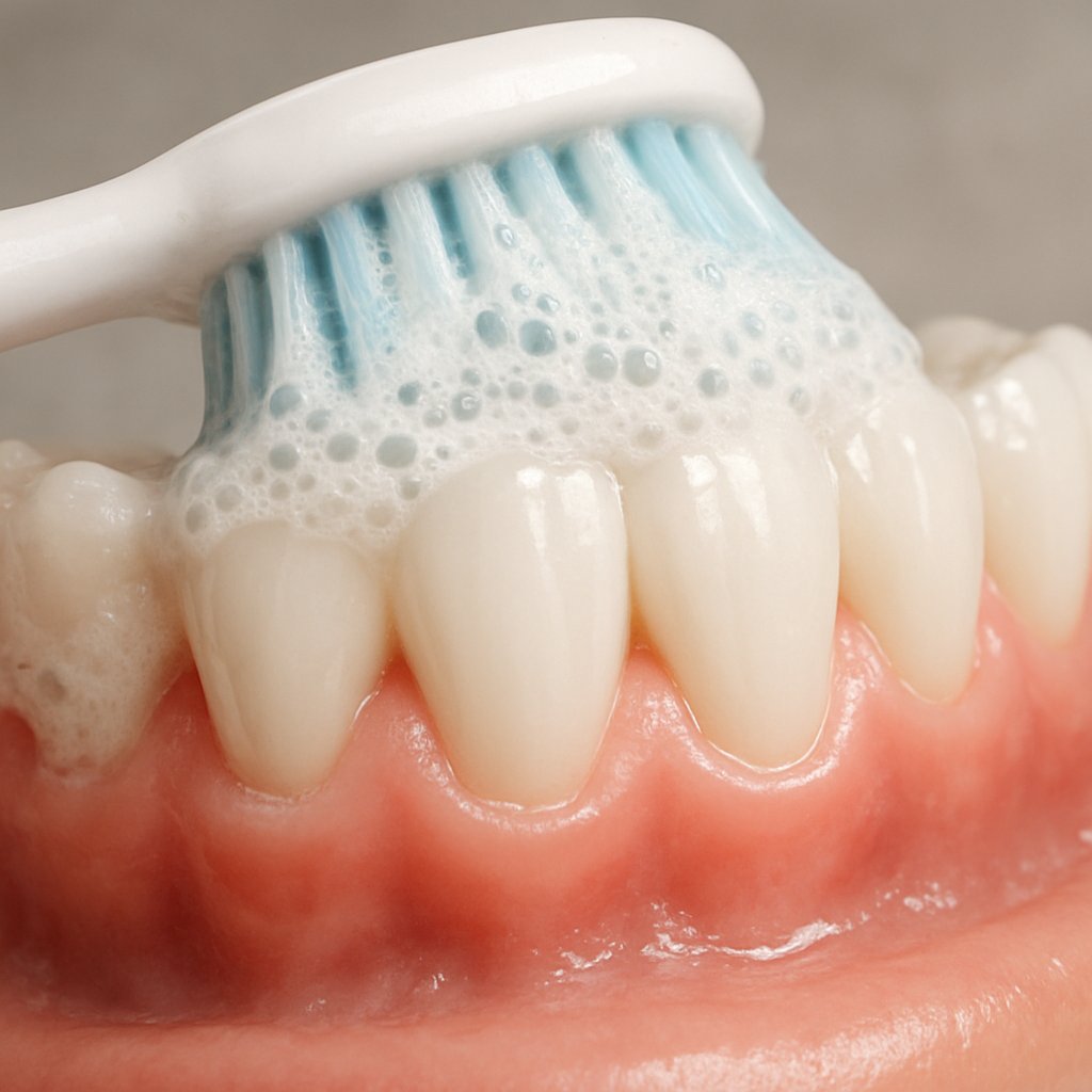 هل تعلم أن تنظيف أسنانك مرتين يوميًا لمدة دقيقتين بمعجون أسنان يحتوي على الفلورايد هو خط الدفاع الأول ضد التسوس؟ لا تنسَ استخدام خيط الأسنان يوميًا لصحة فم متكاملة! #صحة_الأسنان #نصائح_طبية