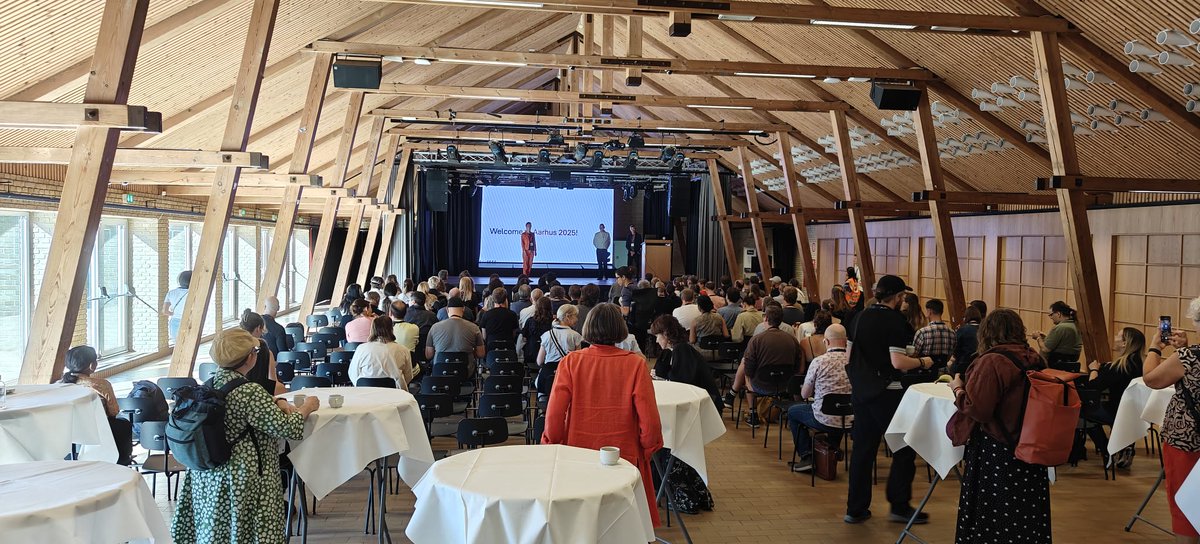 Ken Pfeuffer (@kenpfeuffer) on Twitter photo Looking forward to #Aarhus2025 -- a conference held every 10 years (!!!) as a platform to discuss critical perspectives in computing. 
Excited to learn, reflect, and connect with many of you there! aarhus2025.org Looking forward to #Aarhus2025 -- a conference held every 10 years (!!!) as a platform to discuss critical perspectives in computing. 
Excited to learn, reflect, and connect with many of you there! aarhus2025.org