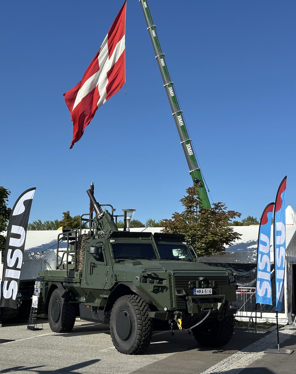 SisuAuto's tweet image. SISU GTP and @group_patria TREMOS. Mobility, Protection and Power together!

#SISU #GTP #TREMOS