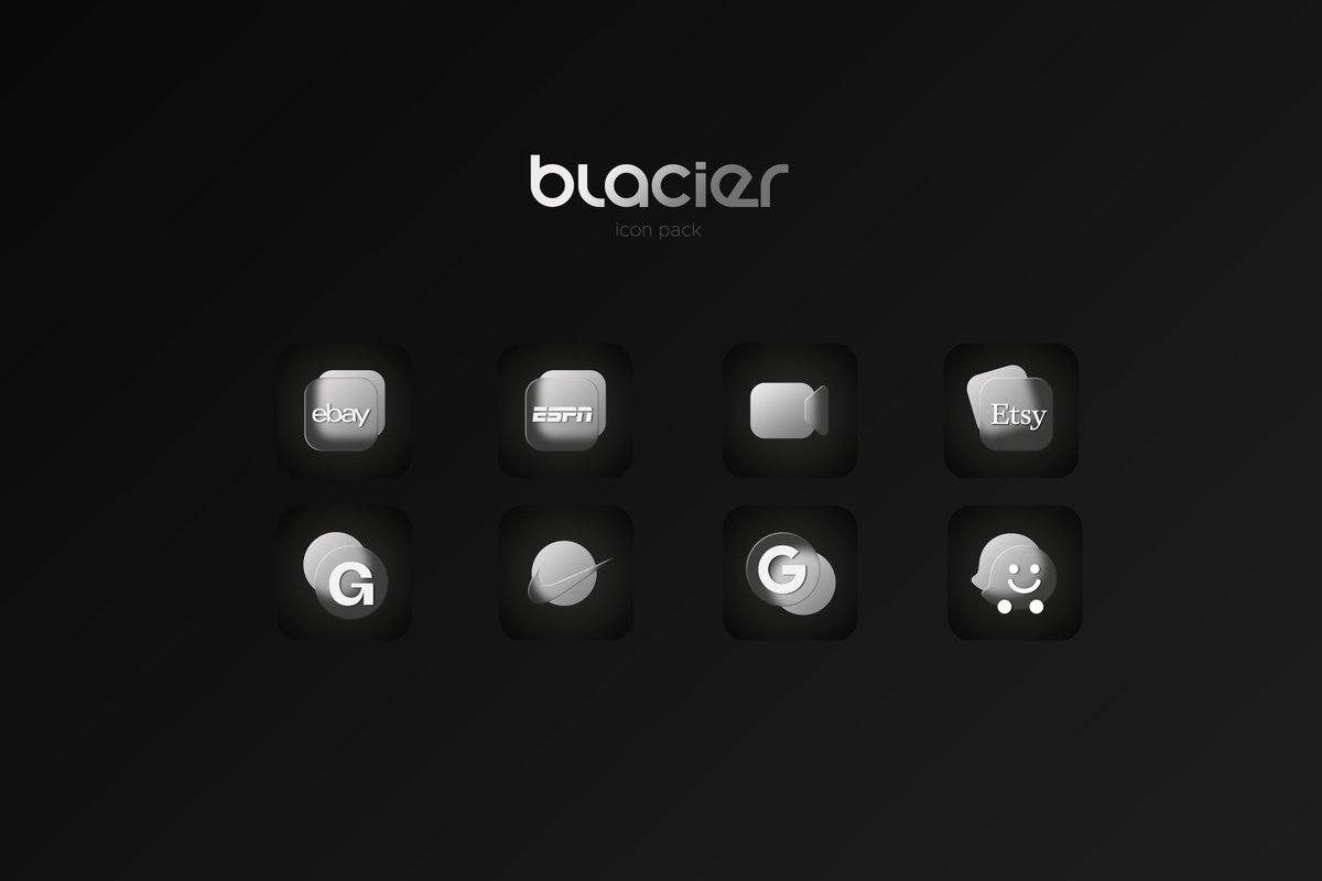 21MaRcO12's tweet image. Blacier icon pack UPDATE!!!      

Download link in my BIO        

#icons #iOSicons #glassicons #iconpack