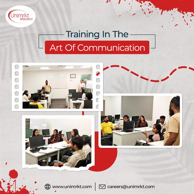 In business, effective communication is key. ​
​
We conducted a training session on language &amp; communication, using practical exercises ✍️ to nurture this skill in the Unimrktiers, and it was a rewarding experience! 🌟​
​
#Unimrkt #ProfessionalDevelopment​ #BusinessEtiquette