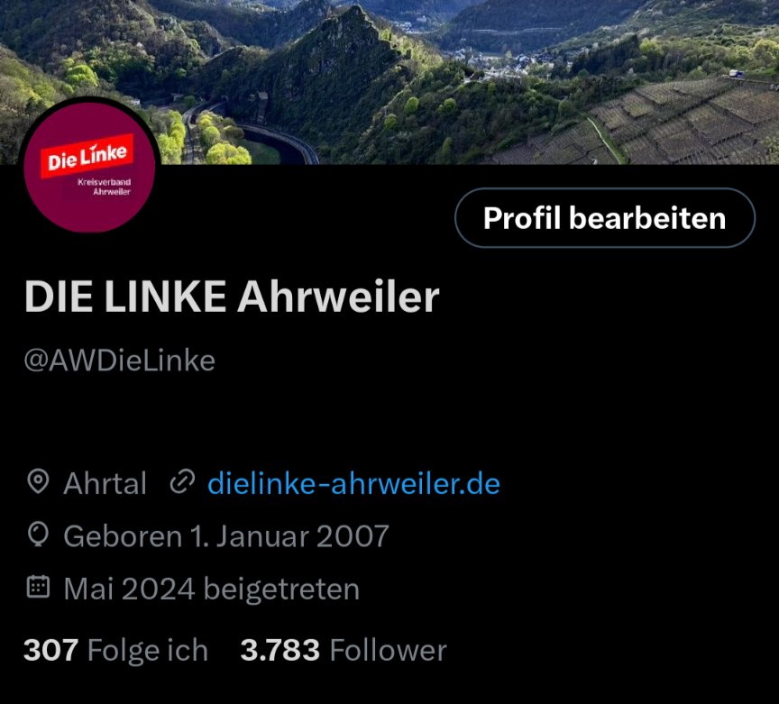 DIE LINKE Ahrweiler tweet media