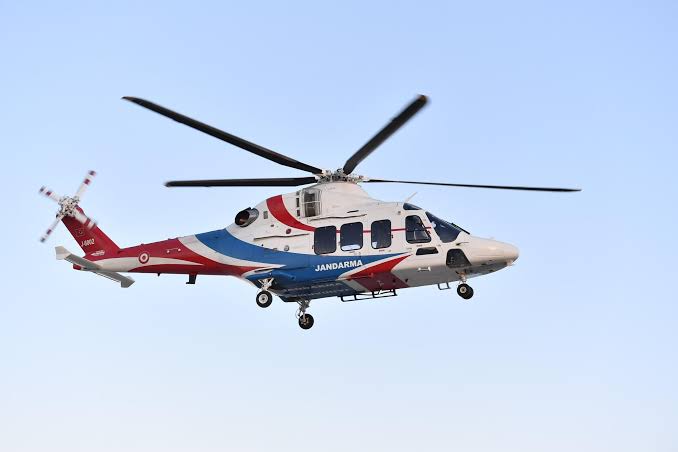 🚁🇹🇷Jandarma Genel Komutanlığı, 4'üncü GÖKBEY helikopterini teslim aldı.