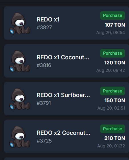 REDO gift is increasing even before the upgrade!!!! 💎

This hype and demand for the REDO gift is unbelievable, i have never seen anything like this before 👀👀👀