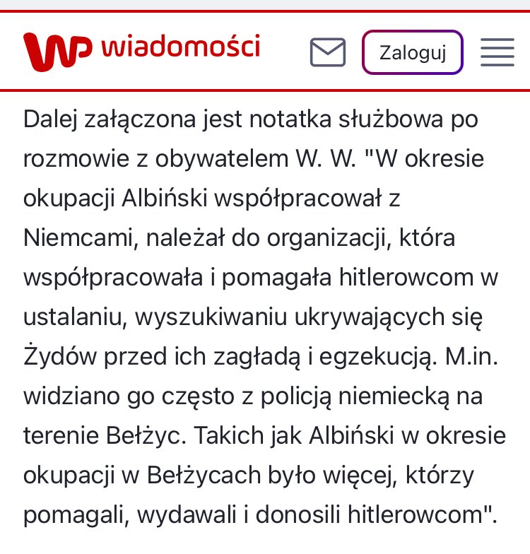 Marek Zagrobelny🇳🇴 (@zagrobelnymarek) on Twitter photo <a href="/aadamczyk13/">Artur Adamczyk</a> Tak, powtorze. Powiem Józefie Albińskim - dziadku Dominika Tarczyńskiego. <a href="/aadamczyk13/">Artur Adamczyk</a> Tak, powtorze. Powiem Józefie Albińskim - dziadku Dominika Tarczyńskiego.