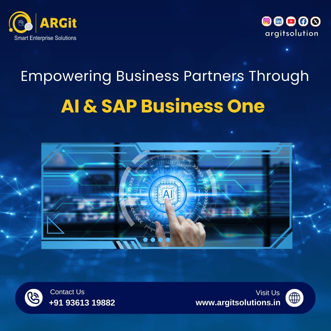 argitsolution's tweet image. Businesses don’t just need software - they need intelligence.
That’s why #ARGit brings you the power of AI+SAP Business One
👉 Smarter decisions, Streamlined processes, Faster growth
🌐 argitsolutions.in 📞 93613 19882
#SAPBusinessOne #BusinessGrowth #DigitalTransformation