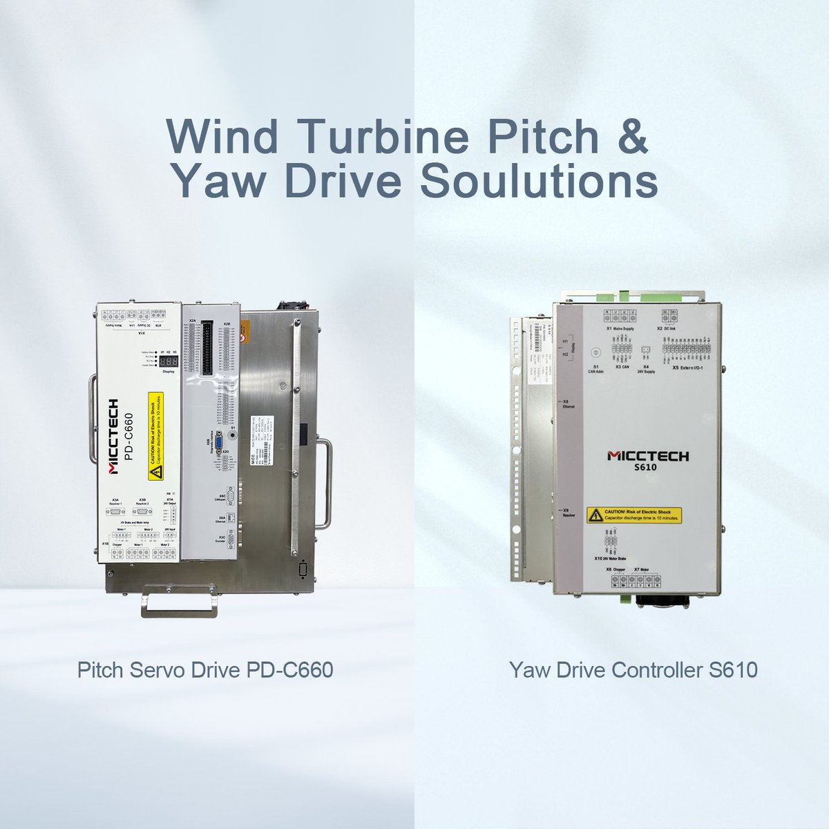 ZenonZhang's tweet image. As a leading manufacturer of pitch servo drives and yaw drive controllers worldwide, MICCTech provide solutions and services ranging from equipment to systems.

#MICCTech #PitchSystem #YawSystem #WindTurbine #WindEnergy