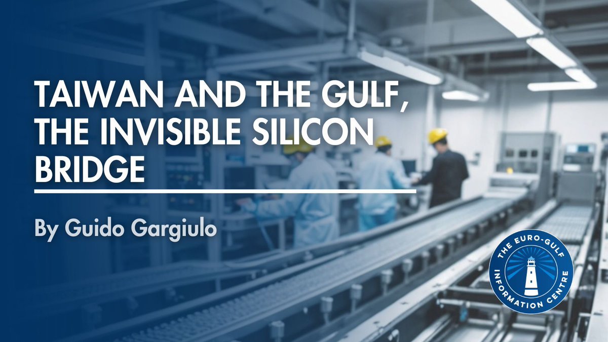 Taiwan is globally recognised as the central hub of global semiconductor production, a concentration made possible also by the Semiconductor Manufacturing Company (SMC), the undisputed leader in the sector

📣Have a look at our recent articles here📣
📍egic.info/analyse/taiwan…