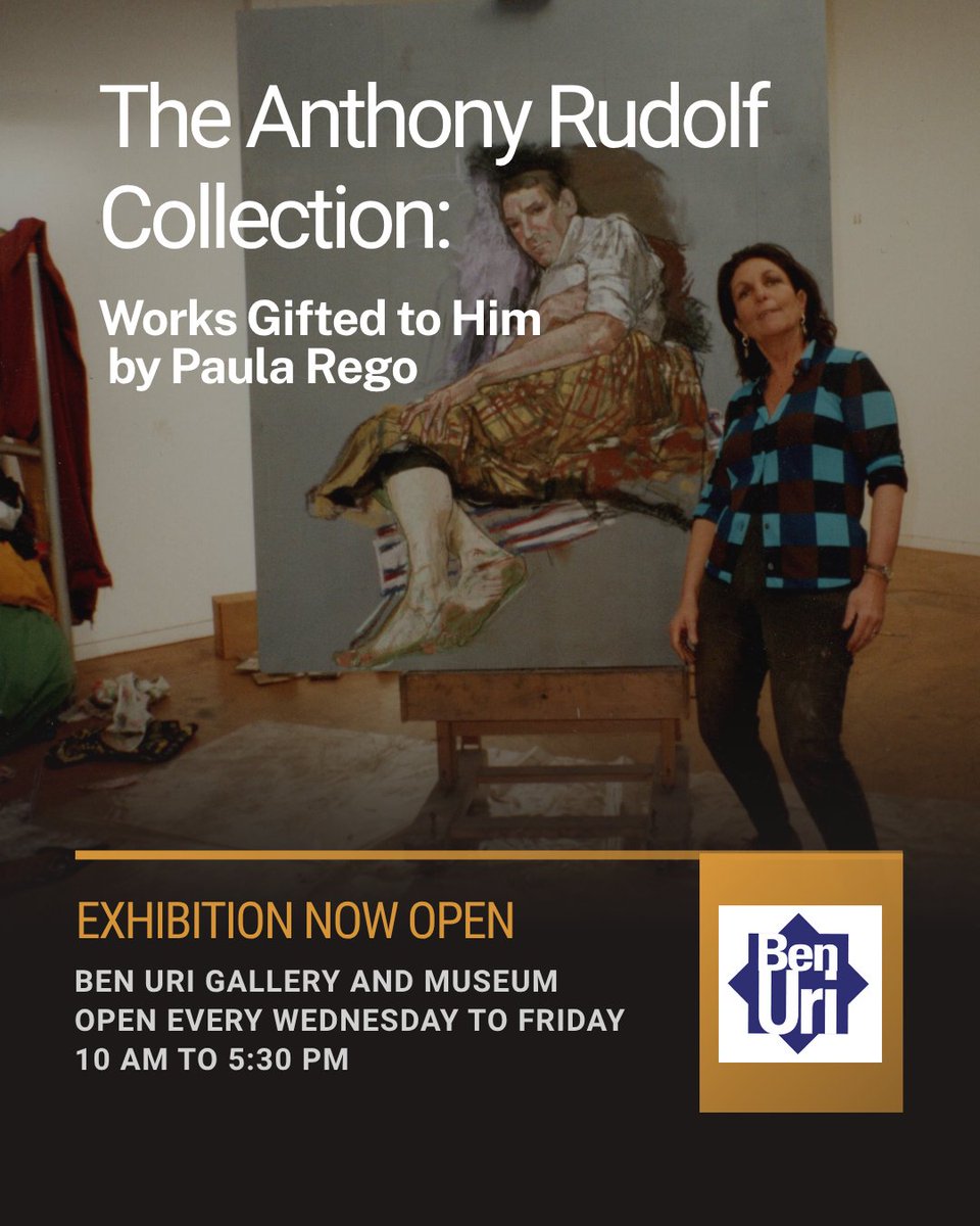 BenUriOnline's tweet image. Doors are open!

Discover the friendship between Paula Rego and Anthony Rudolf through works she gifted him.

108A Boundary Road, NW8
Off the famous Abbey Road 
Every Wed–Fri | 10 AM–5.30 PM
Until 5 September | Free Entry

#BenUri #PaulaRego