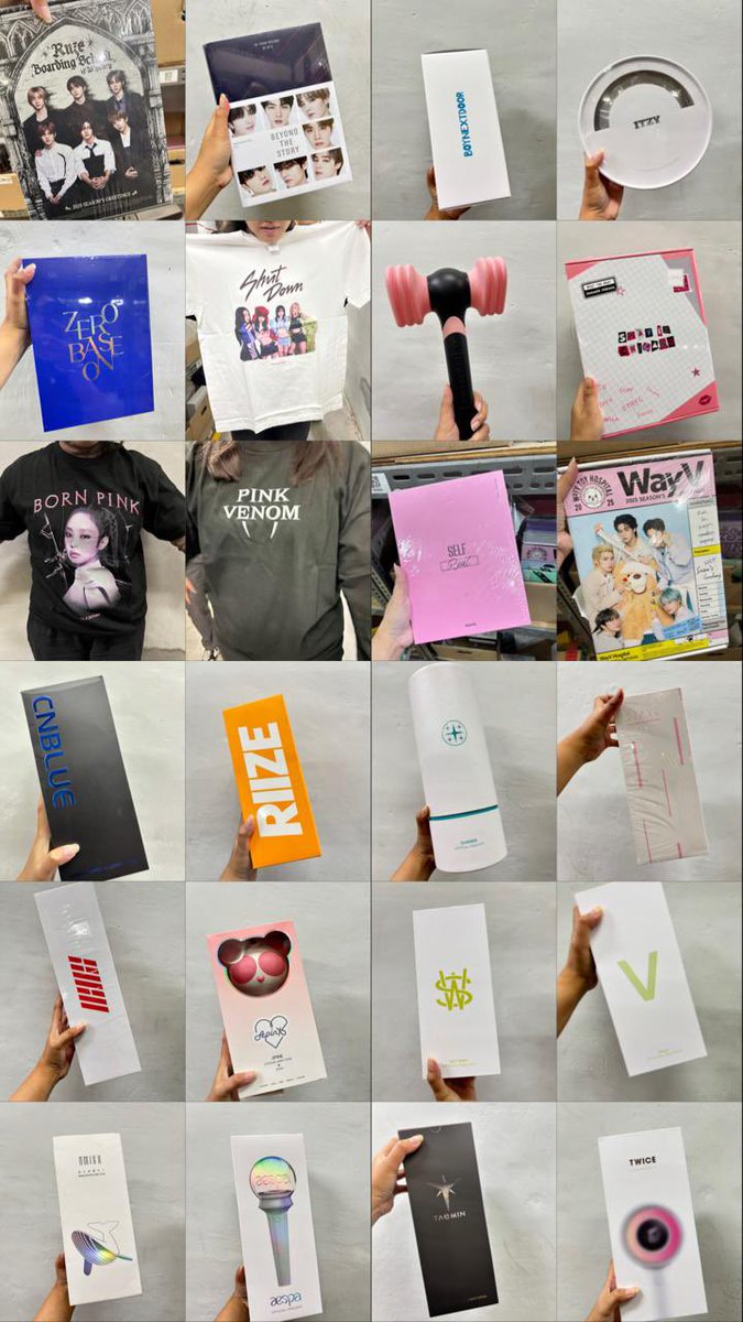citraVH's tweet photo. 📣 WTS MACAM2 LIGHTSTICK &amp; AKSESORIS KPOP ‼️ Semua barang BARU, MASIH DALAM BOX ��️✨
🛍️ Ready: 💡 lightstick AESPA, BLACKPINK, RIIZE, NCT, dll 🎀 Aksesoris: strap, pouch, photocard binder, keyring, dll
💯 ORIGINAL | READY STOCK 📦 Kondisi: SEGEL, MULUS, BELUM PERNAH DIBUKA https://t.co/GcwsnehJAx